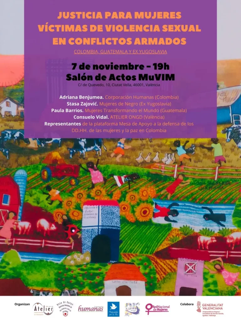 Cartel Foro Justicia-MUVIM Valencia