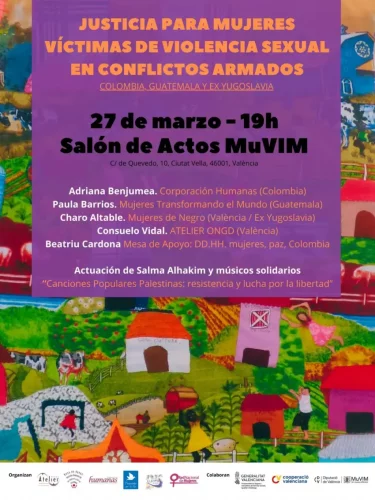 Cartel Foro Justicia-MUVIM Valencia