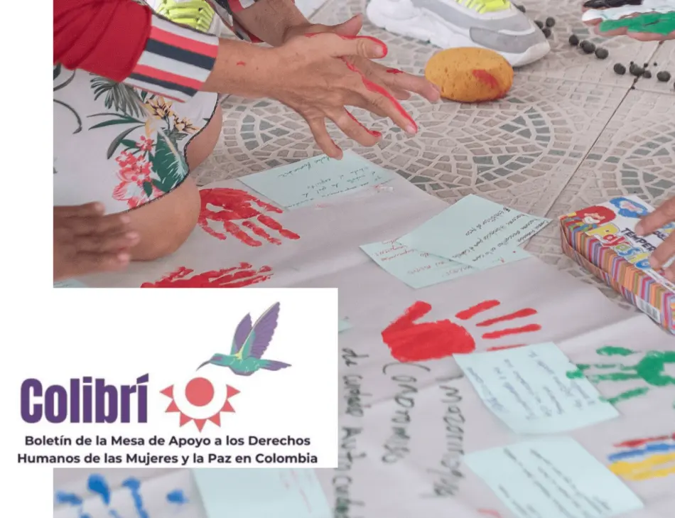 Boletín núm 8 de la Mesa De Apoyo a la Defensa de los DD.HH. de las Mujeres y la Paz en Colombia.