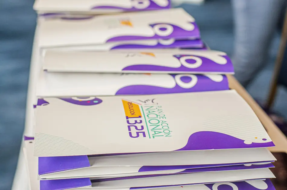 Carpetas Agenda Mujeres Paz y Seguridad 1325