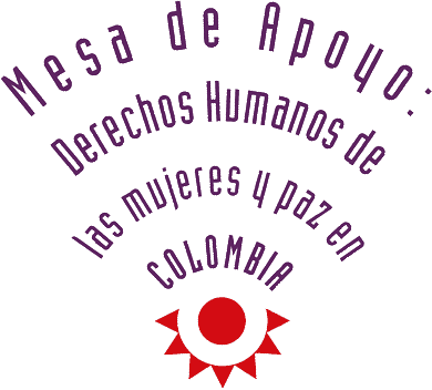 Logo Mesa de Apoyo Derechos Humanos de las mujeres y paz en Colombia