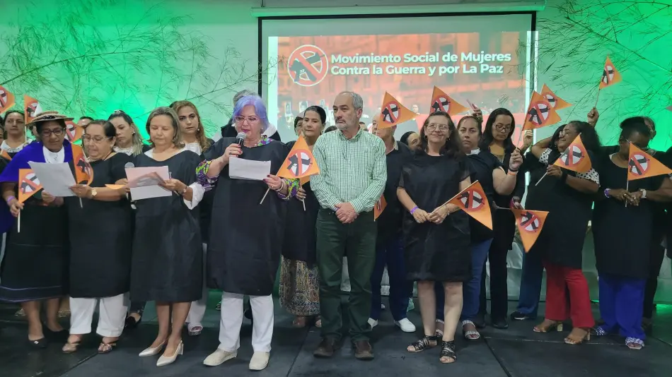 Representantes Organizacion Femenina Popular y Atelier ONGD